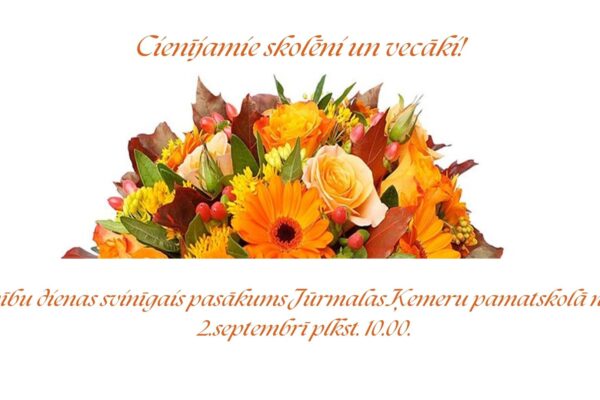 1. septembris nav aiz kalniem